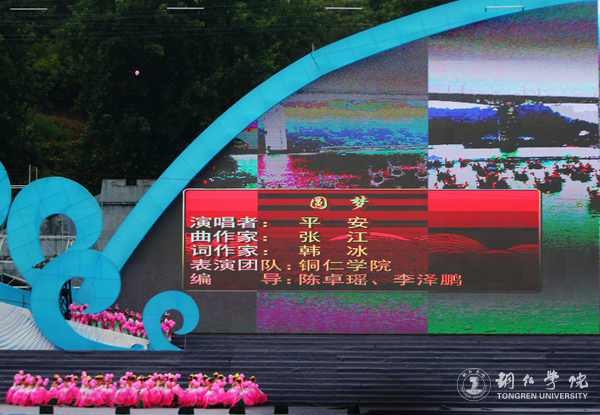 伟德官网2000余名学生在2017年“大明边城杯”龙舟赛开幕式上大放异彩