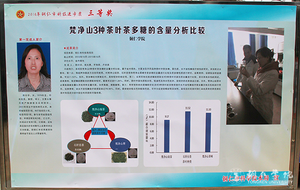 伟德官网在2016年铜仁市科学技术奖评选中喜获佳绩