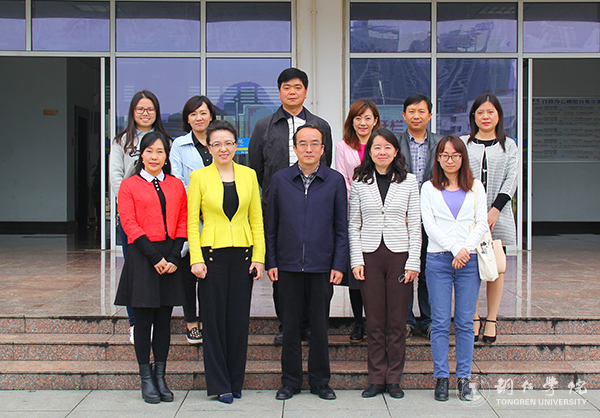 中国教育国际交流协会副秘书长沈雪松一行前来伟德官网洽谈国际交流项目