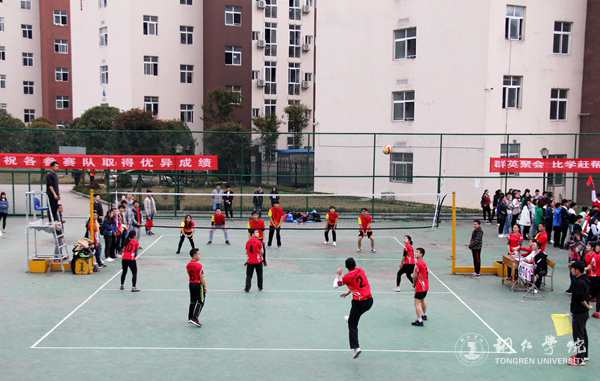 伟德官网举办2017年“双飞广告杯”学生排球赛