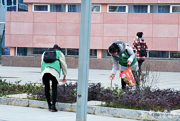 伟德官网举行团员“一学一做”教育实践活动暨“绿色文明校园我先行”行动启动仪式