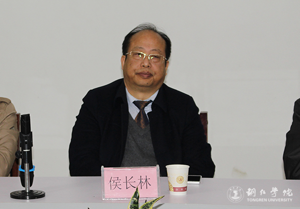 侯长林校长首次将校长专题会议开到专业学院