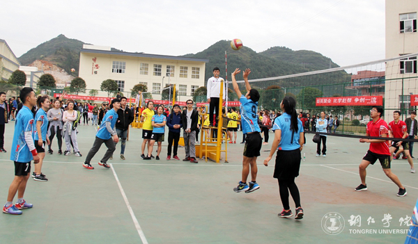 伟德官网举办2017年“双飞广告杯”学生排球赛