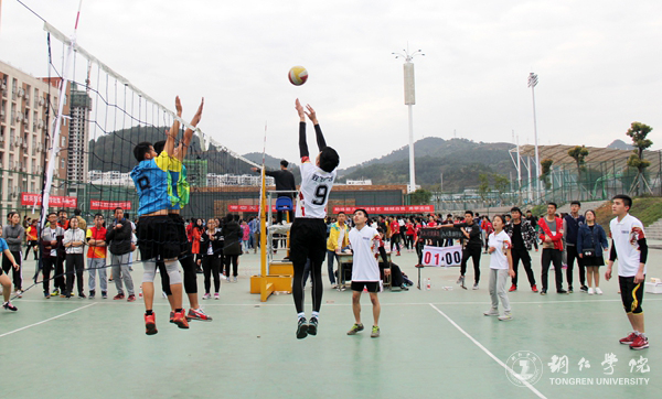 伟德官网举办2017年“双飞广告杯”学生排球赛